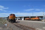 two coal trains